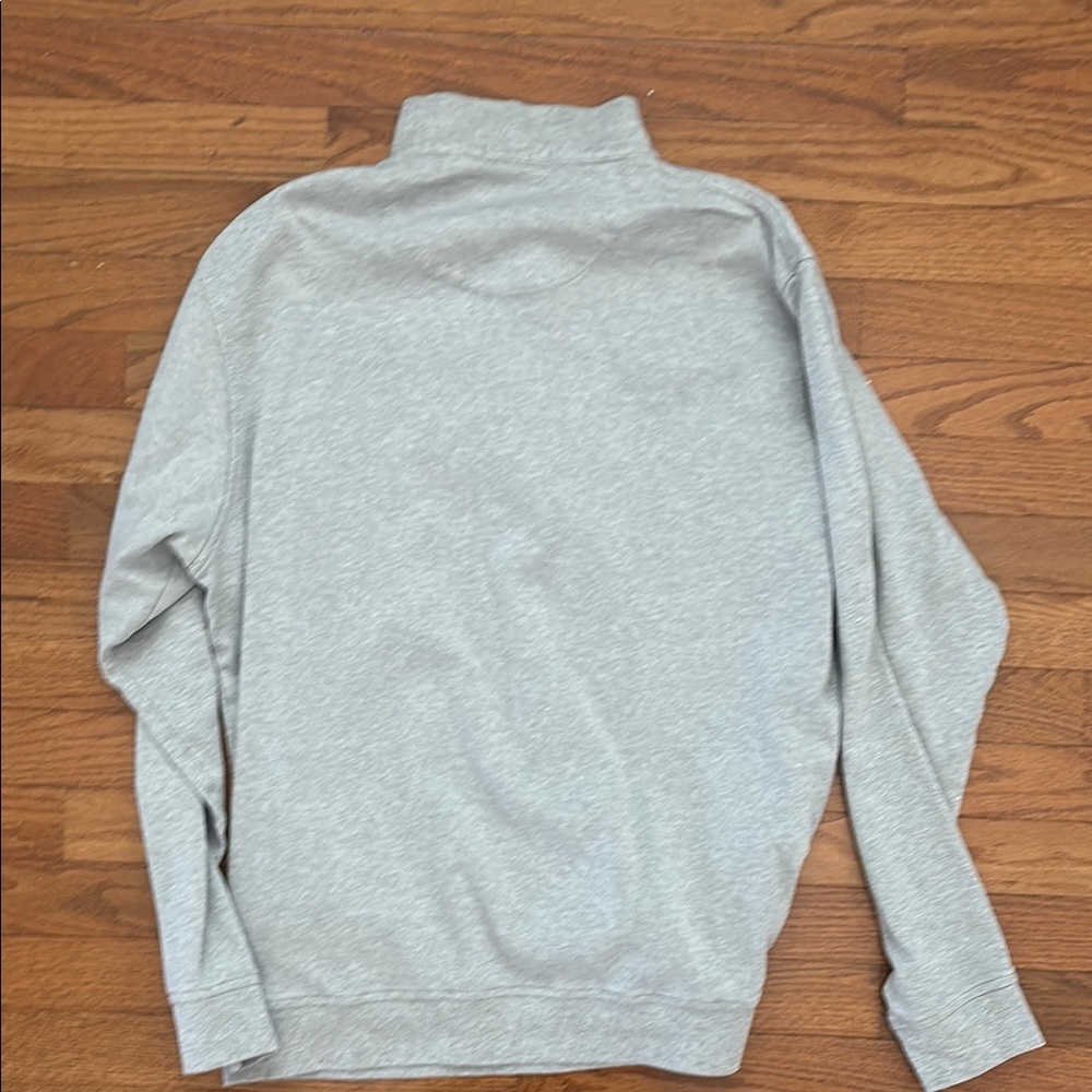 Peter Millar Gray Quarter-Zip Pullover - image 4